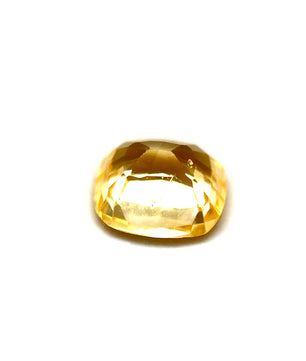 0.81ct Rectangular Vivid Yellow Sapphire