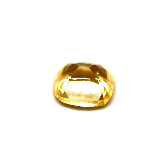 0.81 ct Rectangular Vivid Yellow Sapphire