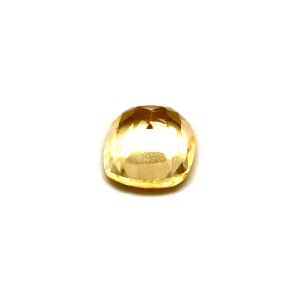 0.81 ct Rectangular Vivid Yellow Sapphire