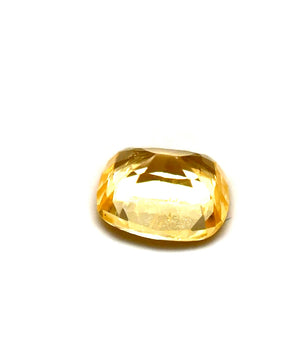 0.81ct Rectangular Vivid Yellow Sapphire