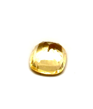 0.81ct Rectangular Vivid Yellow Sapphire