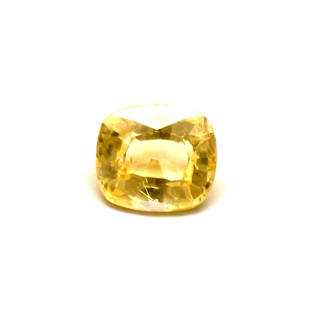 0.81ct Rectangular Vivid Yellow Sapphire