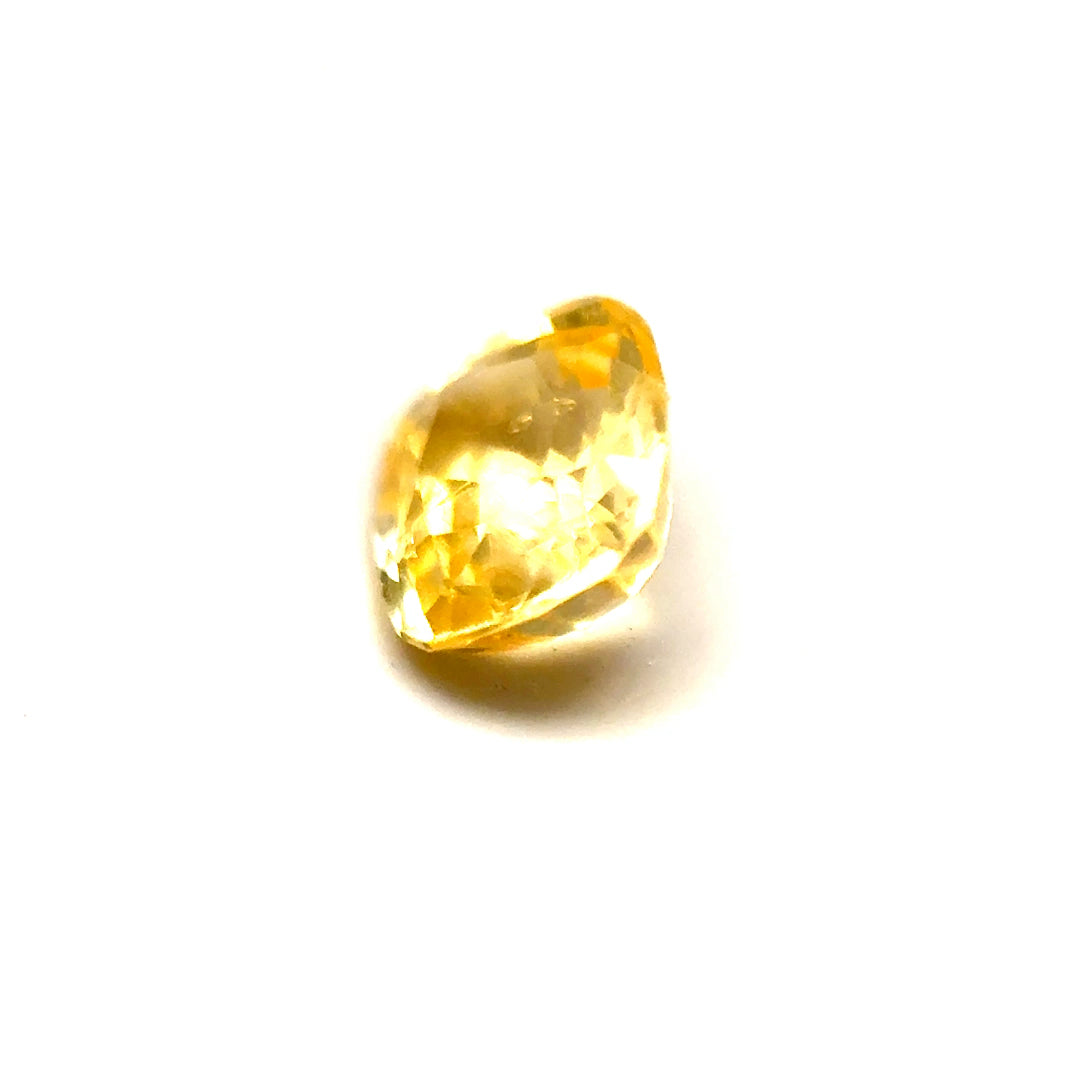 0.81ct Rectangular Vivid Yellow Sapphire
