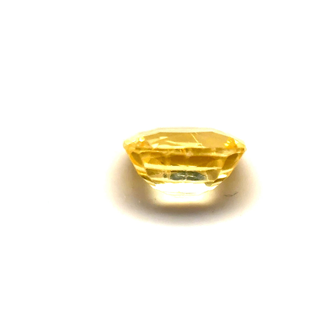 0.81ct Rectangular Vivid Yellow Sapphire