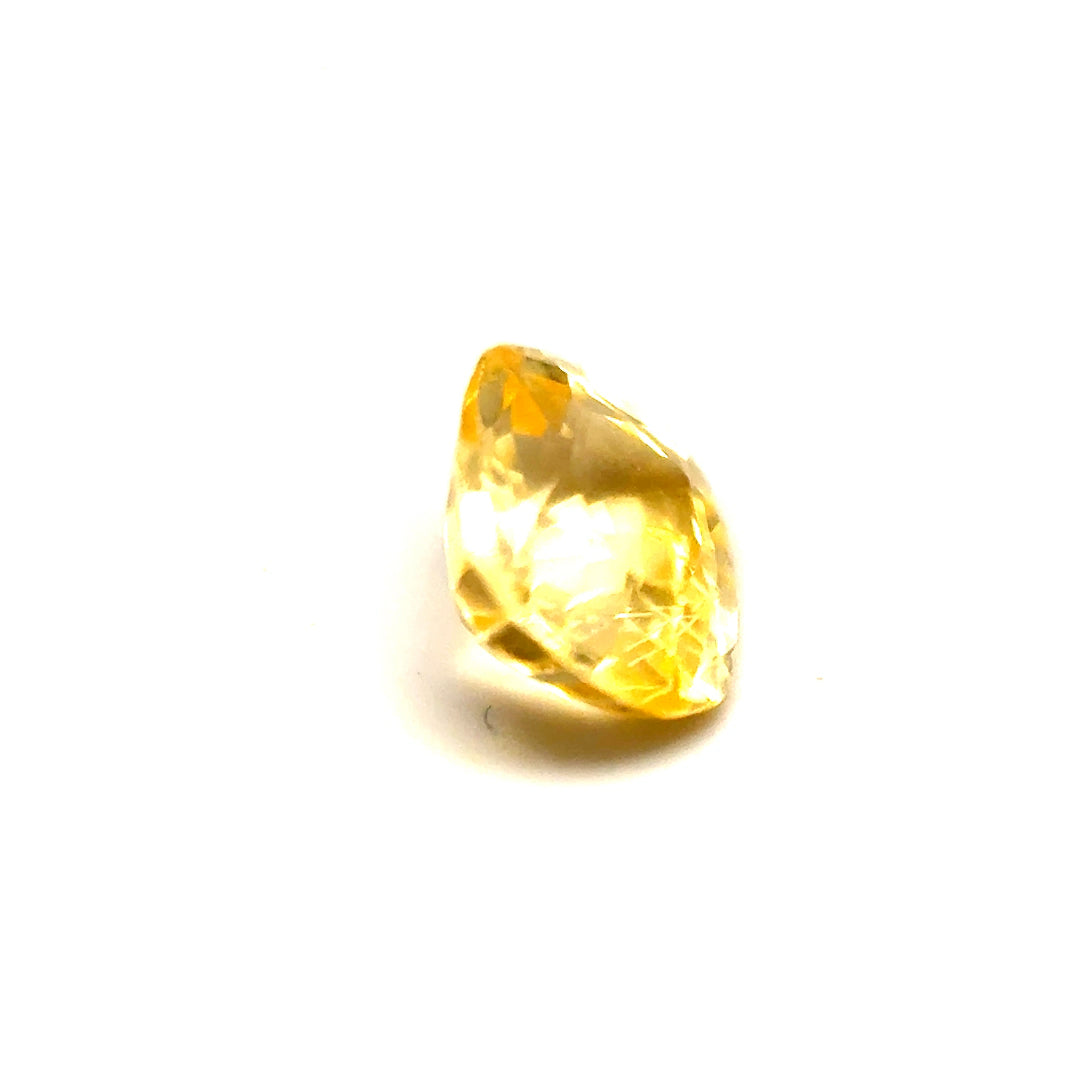 0.81ct Rectangular Vivid Yellow Sapphire