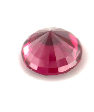 3.11 ct Round Purplish-Red Rhodolite Garnet