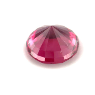 3.11 ct Round Purplish-Red Rhodolite Garnet