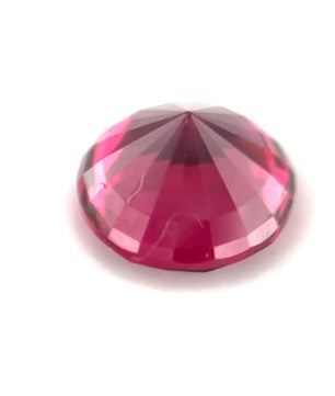 3.11 ct Round Purplish-Red Rhodolite Garnet