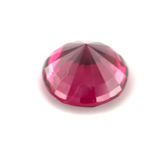 3.11 ct Round Purplish-Red Rhodolite Garnet