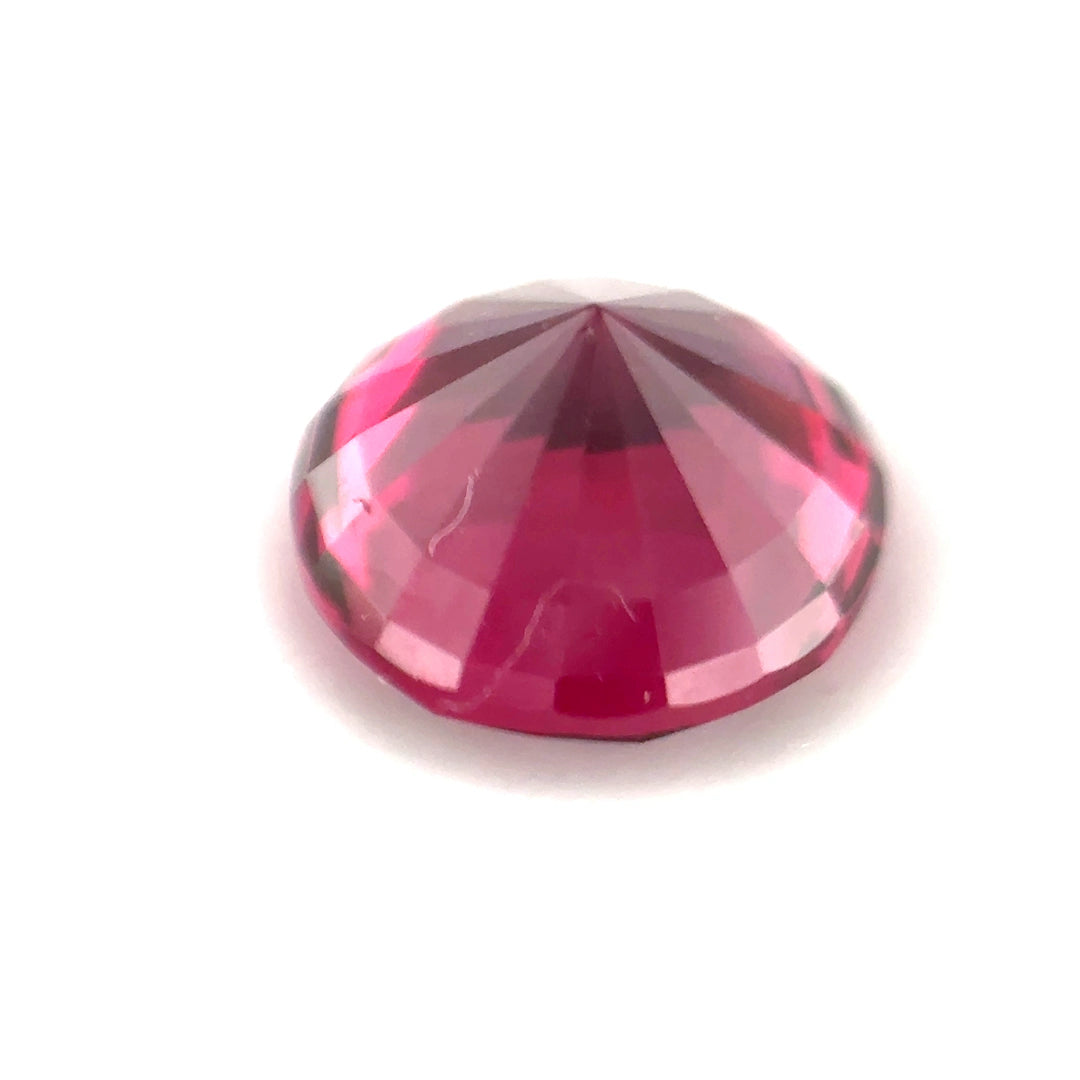 3.11 ct Round Purplish-Red Rhodolite Garnet