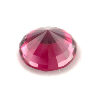 3.11 ct Round Purplish-Red Rhodolite Garnet
