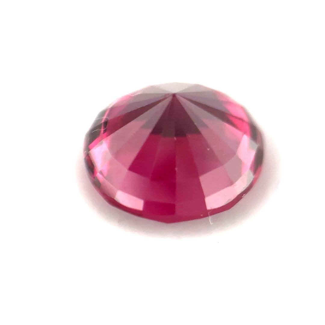 3.11 ct Round Purplish-Red Rhodolite Garnet