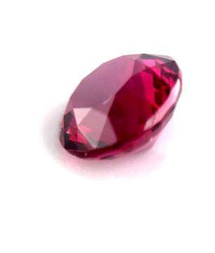 3.11 ct Round Purplish-Red Rhodolite Garnet
