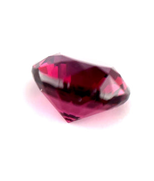 3.11 ct Round Purplish-Red Rhodolite Garnet