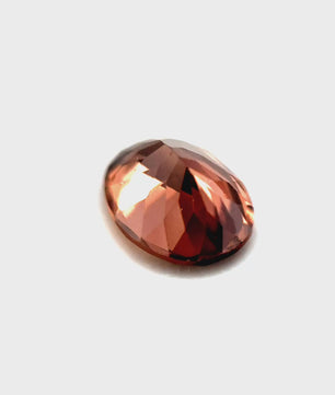 1.23 ct Oval Brown Zircon