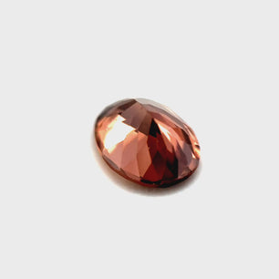 1.23 ct Oval Brown Zircon