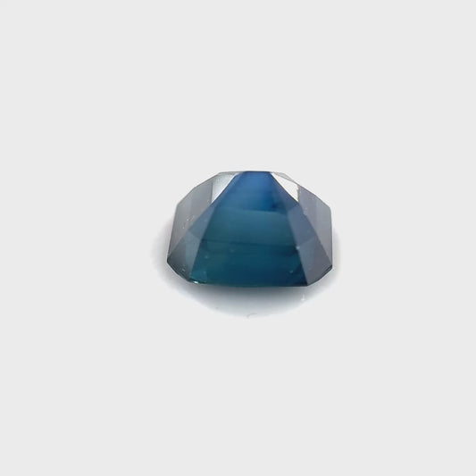 2.57 ct Octagonal Royal Blue Sapphire