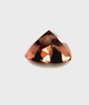 1.52 ct Trilliant Brown Zircon