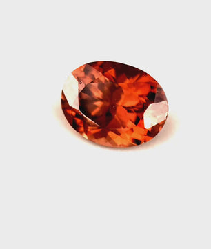 1.23 ct Oval Brown Zircon