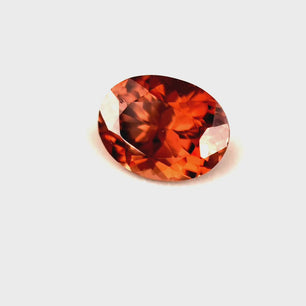 1.23 ct Oval Brown Zircon