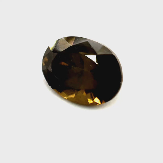 2.30 ct Oval Brownish-Green Zircon