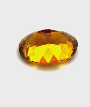 3.70 ct Oval Brownish-Yellow Zircon