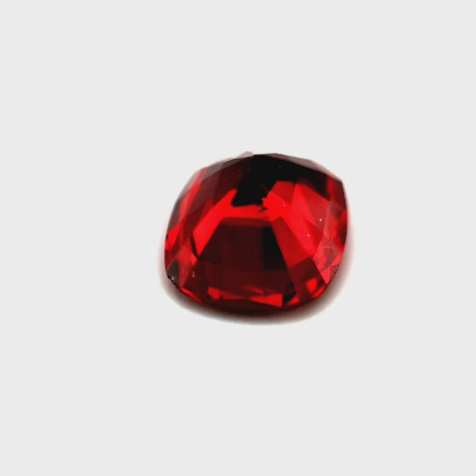 2.50 ct Rectangular Red Pyrope Garnet