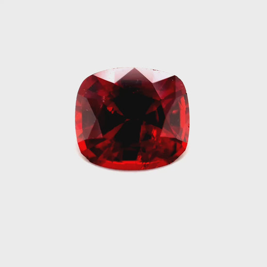 2.50 ct Rectangular Red Pyrope Garnet