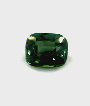 1.02 ct Rectangular Vivid Green Sapphire