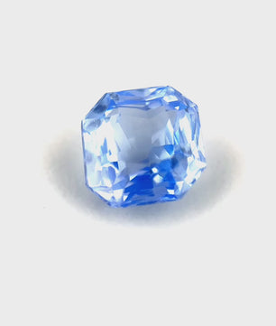 1.22 ct Octagonal Blue Sapphire