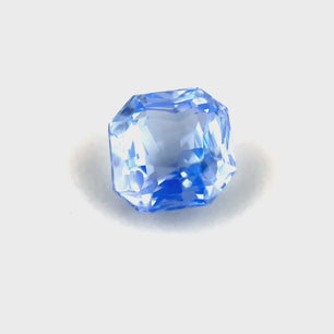 1.22 ct Octagonal Blue Sapphire