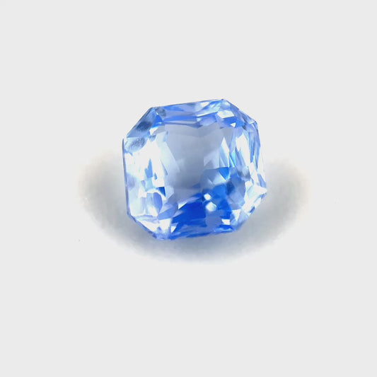 1.22 ct Octagonal Blue Sapphire