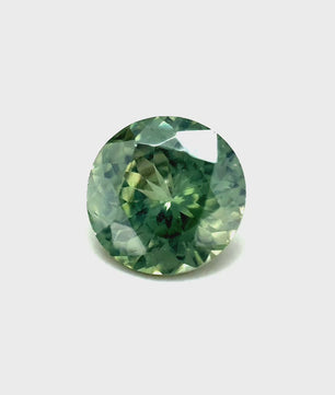 1.14 ct Round Yellowish-Green Zircon