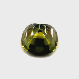 2.25 ct Cusion Green Zircon