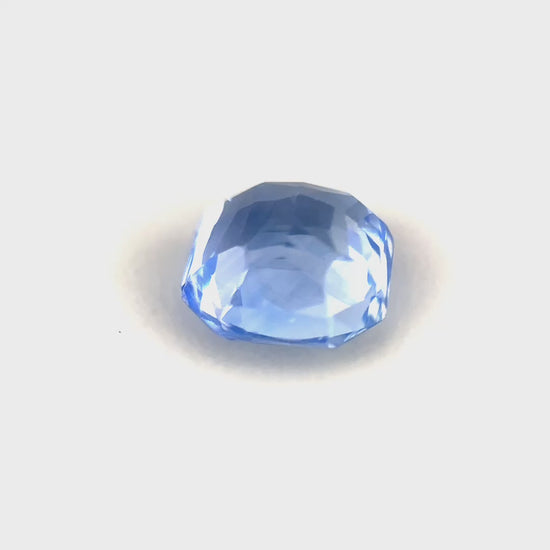 1.22 ct Octagonal Blue Sapphire