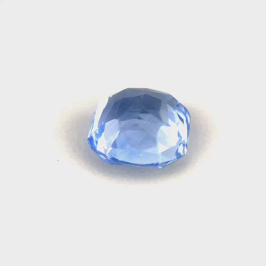 1.22 ct Octagonal Blue Sapphire