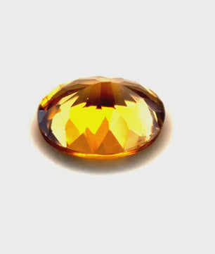2.07 ct Oval Brownish-Yellow Zircon