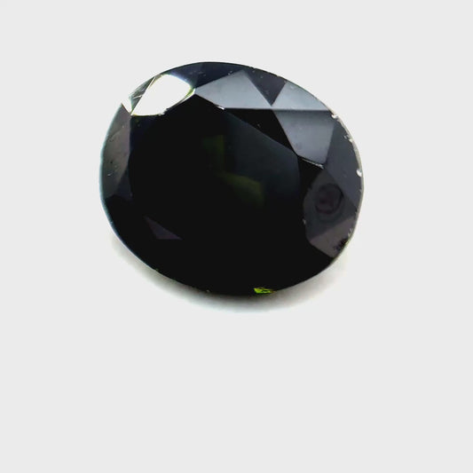 3.01 ct Oval Green Zircon