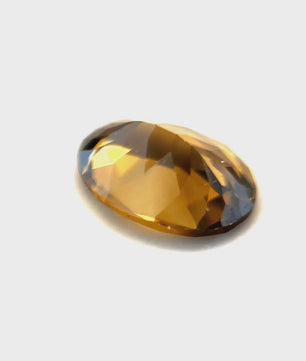 1.78 ct Oval Yellowish-Brown Zircon