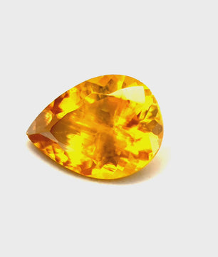 1.60 ct Pear Shaped Brownish-Yellow Zircon