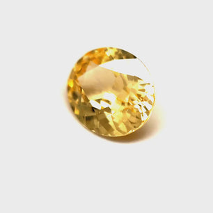 1.23 ct Oval Yellow Sapphire