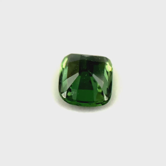 1.02 ct Rectangular Vivid Green Sapphire