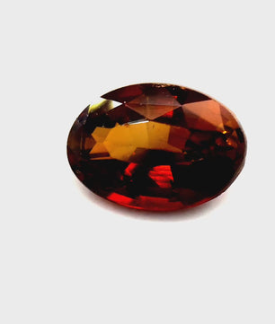1.61ct Oval Greenish-Brown Tourmaline