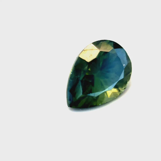1.51ct Pear Shaped Green Zircon