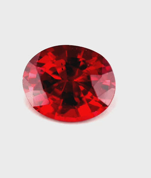 1.88 ct Oval Red Rhodolite
