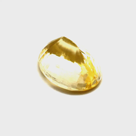 1.95 ct Oval Yellow Sapphire
