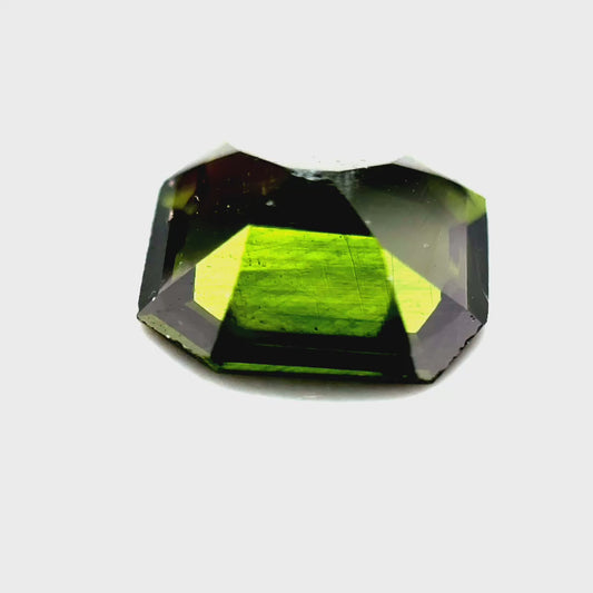 2.67 ct Octagonal Green Zircon