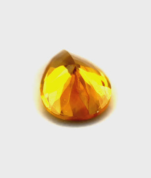 1.60 ct Pear Shaped Brownish-Yellow Zircon