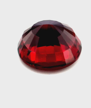 7.98 ct Oval Red Rhodolite Garnet