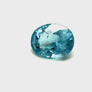 1.02 ct Oval Pale Blue Aquamarine